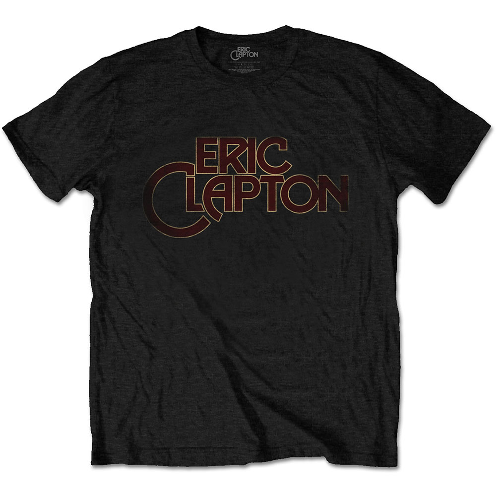 Tričko Eric Clapton - Big C Logo, Unisex,Čierna,XXL