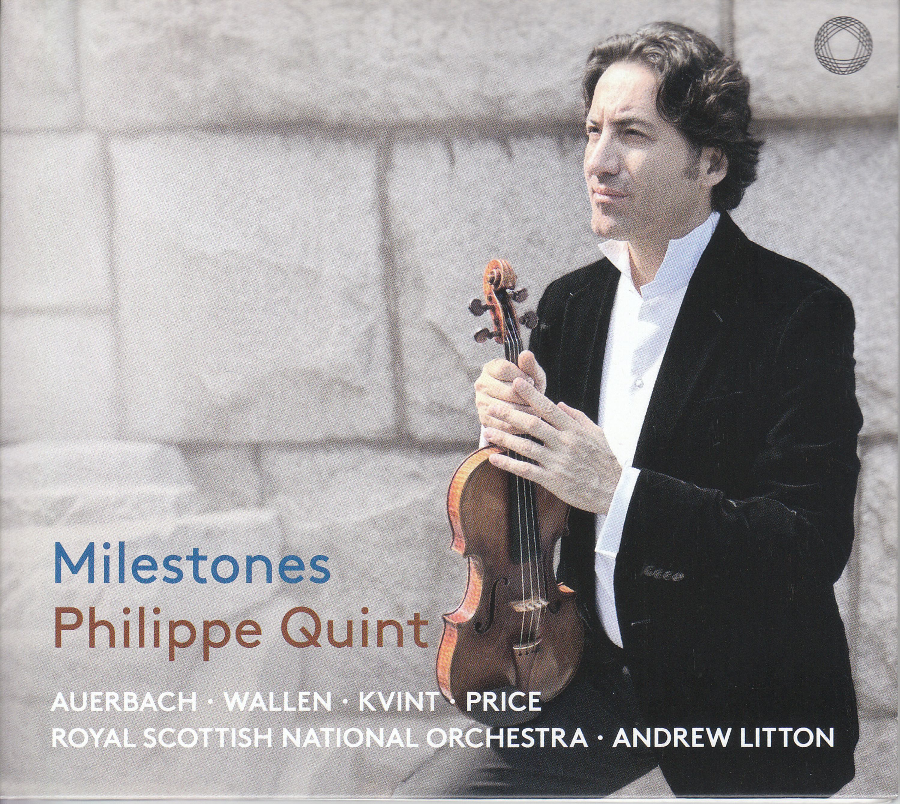 CD Royal Scottish National Orchestra - AUERBACH, PRICE & WALLEN: MILESTONES