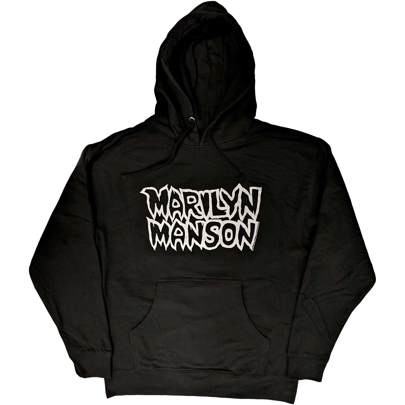 Mikina Marilyn Manson - Classic Logo, Unisex,Čierna,XXL