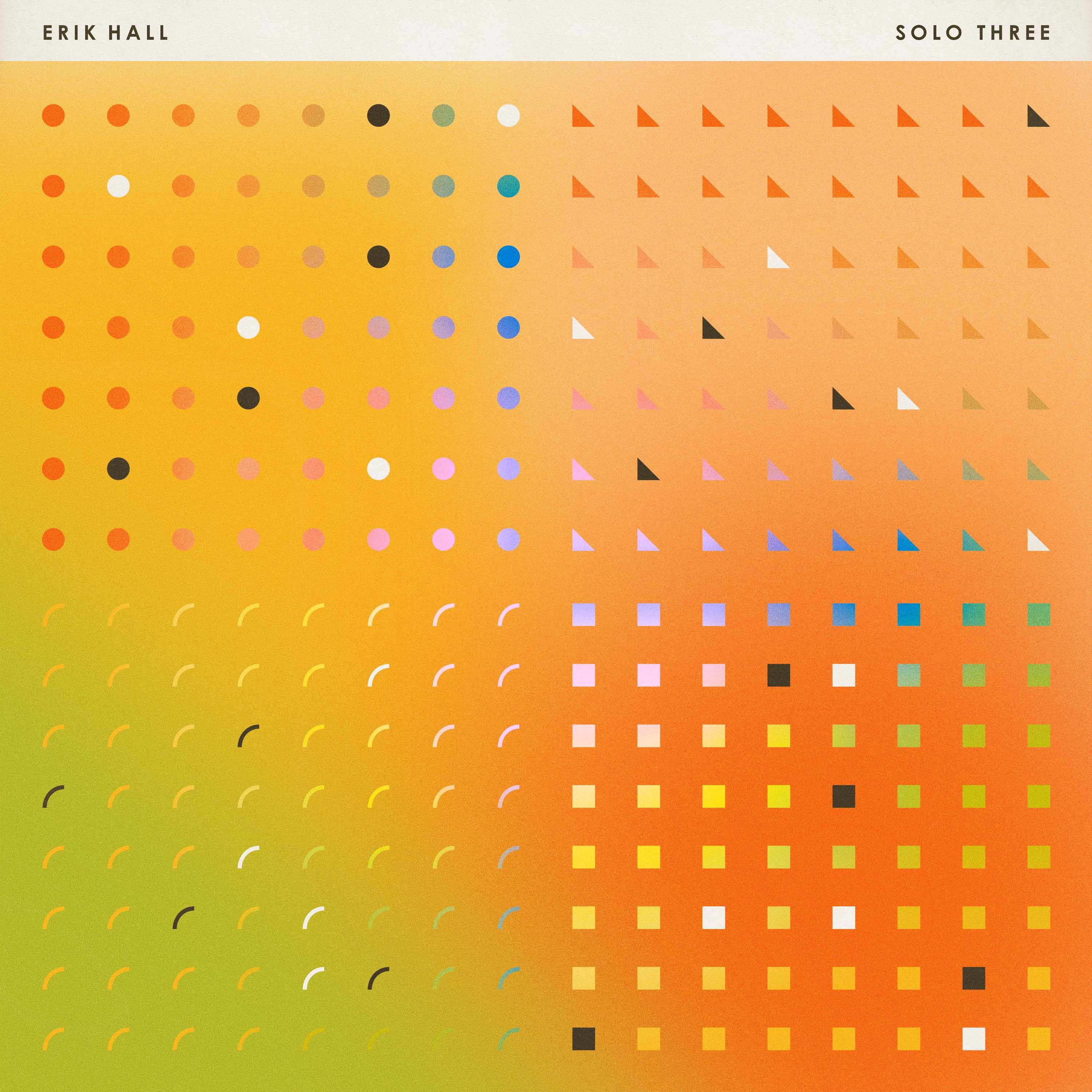 Vinyl Erik Hall - SOLO THREE
