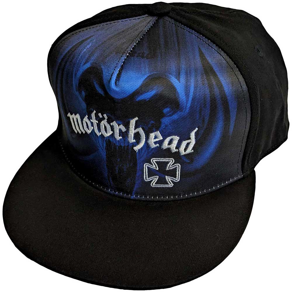 Šiltovka Motörhead - Rock 'N' Roll Blue Mono, Unisex,Čierna,Univerzálna