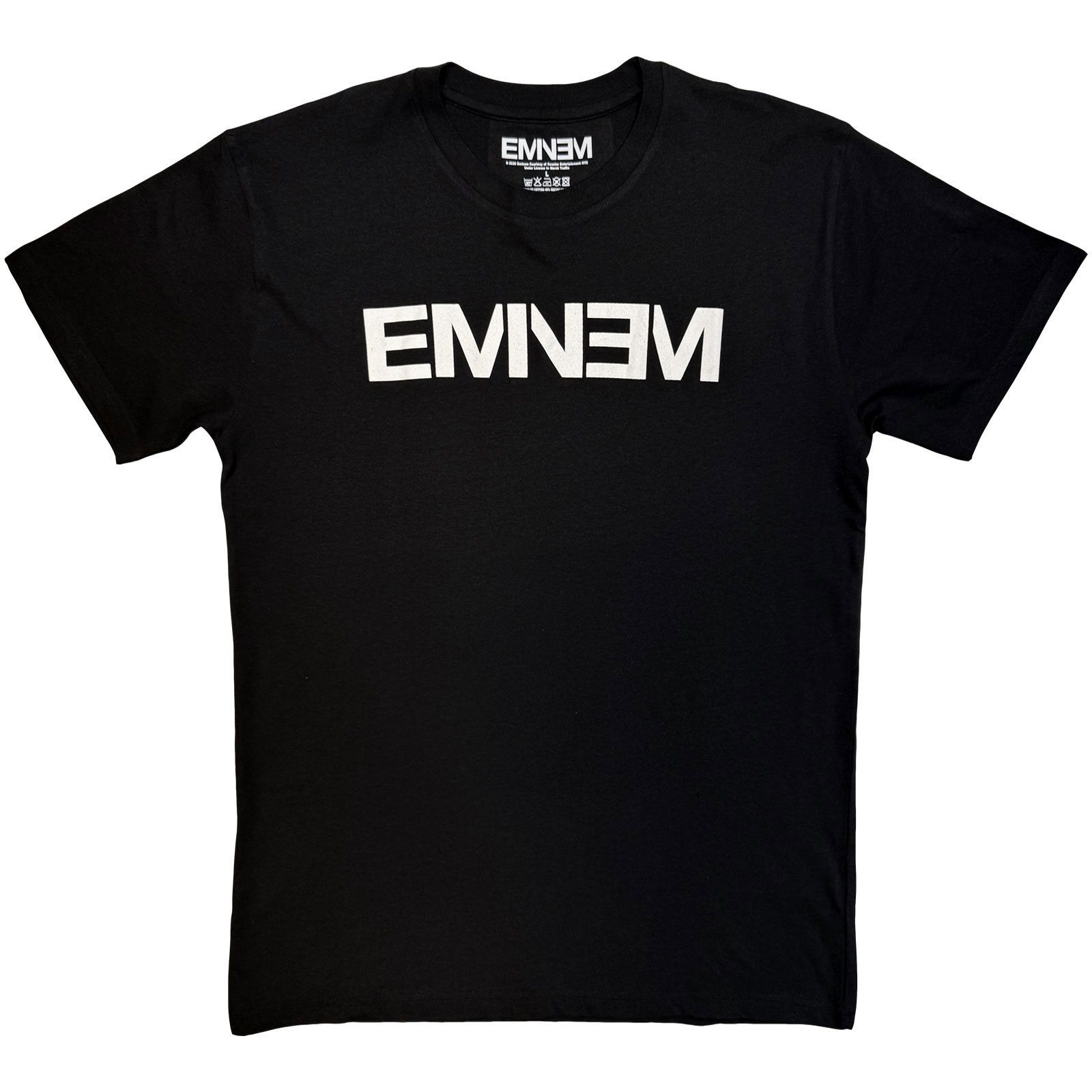 Tričko Eminem - Logo Mono, Unisex,Čierna,XXL