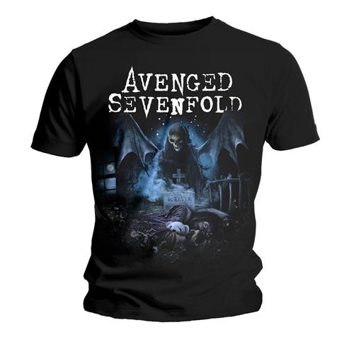 Tričko Avenged Sevenfold A7X - Recurring Nightmare, Unisex,Čierna,XL