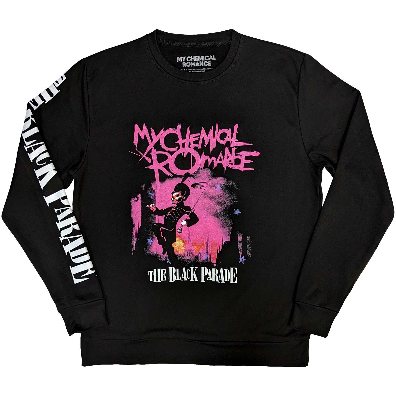 Crewneck My Chemical Romance - March, Unisex,Čierna,XXL