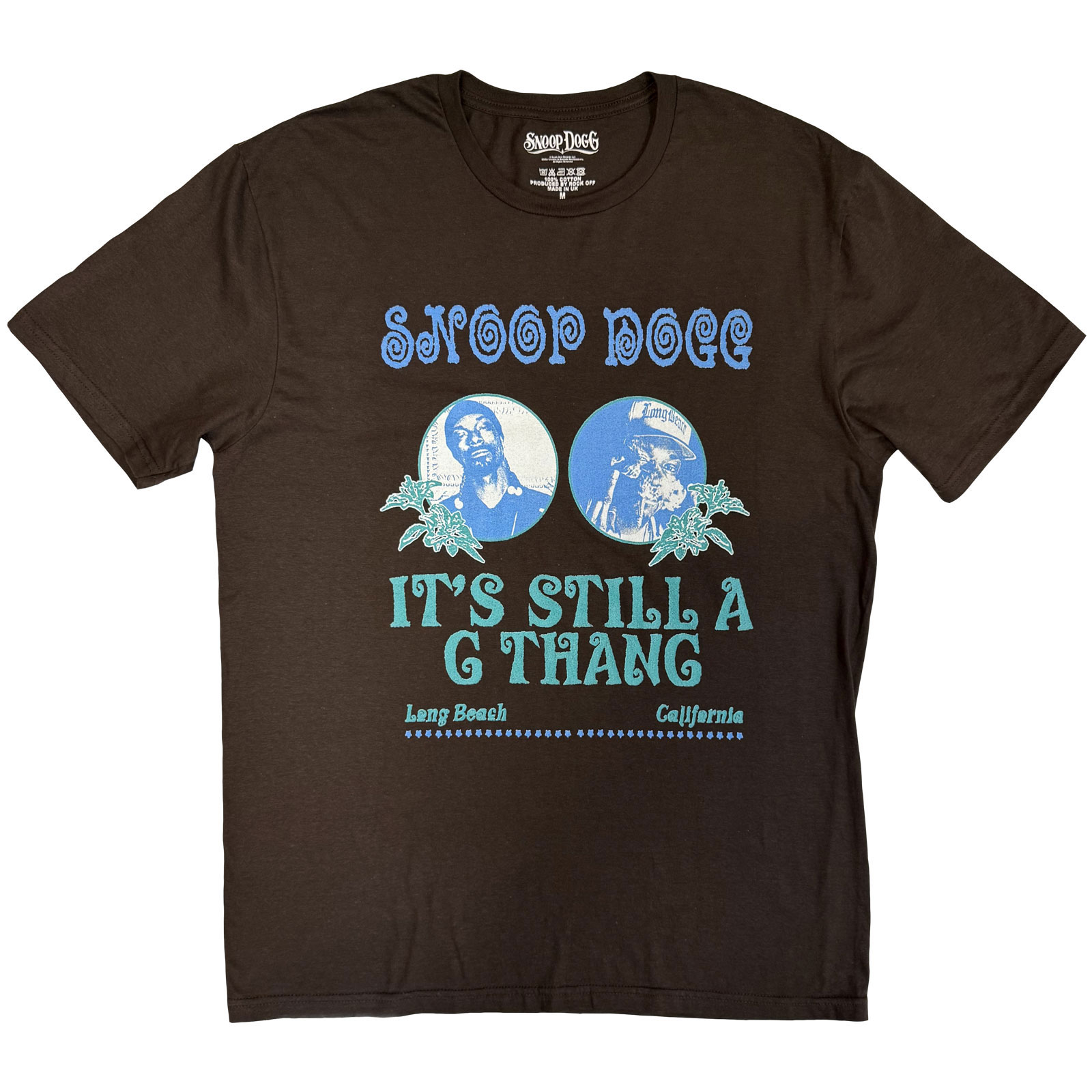 Tričko Snoop Dogg - Thang, Unisex,Hnedá,XXL