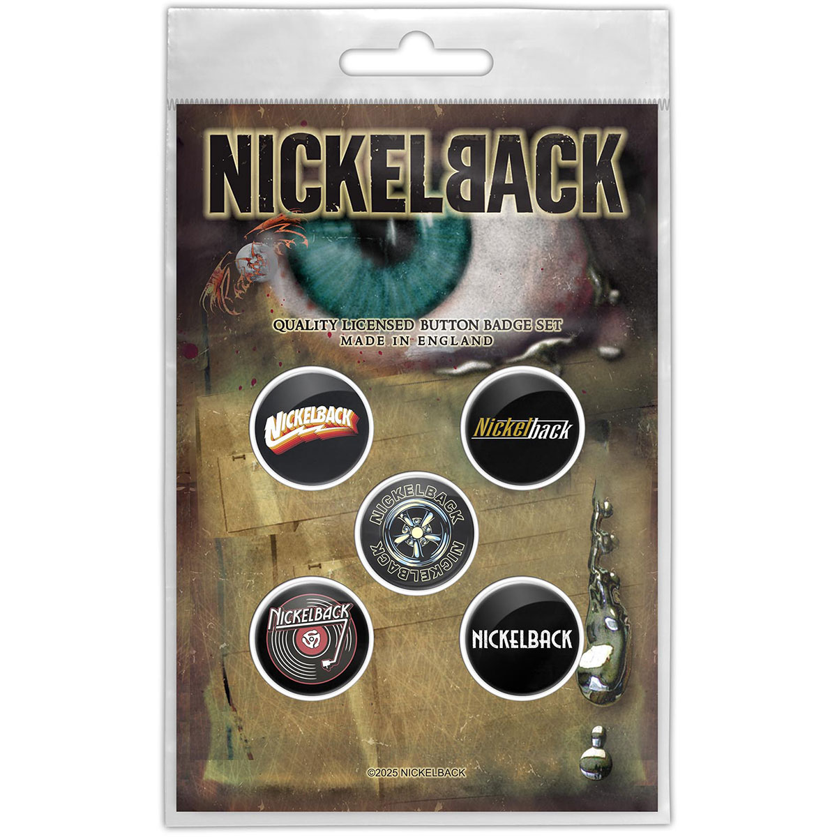 Odznak Nickelback - Silver Side Up