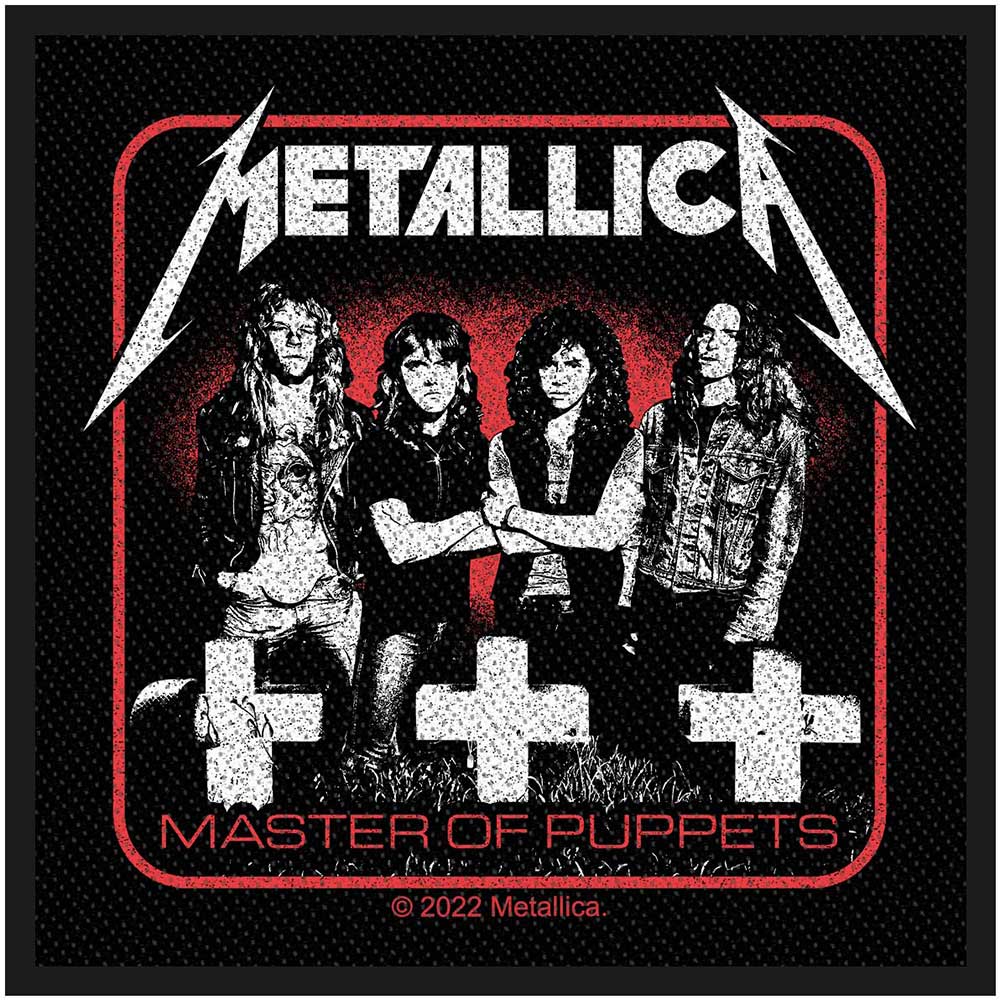 Nažehlovačka Metallica - Master Of Puppets Band