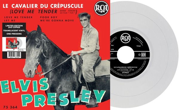 Vinyl Elvis Presley - 7-LE CAVALIER DU CREPUSCULE