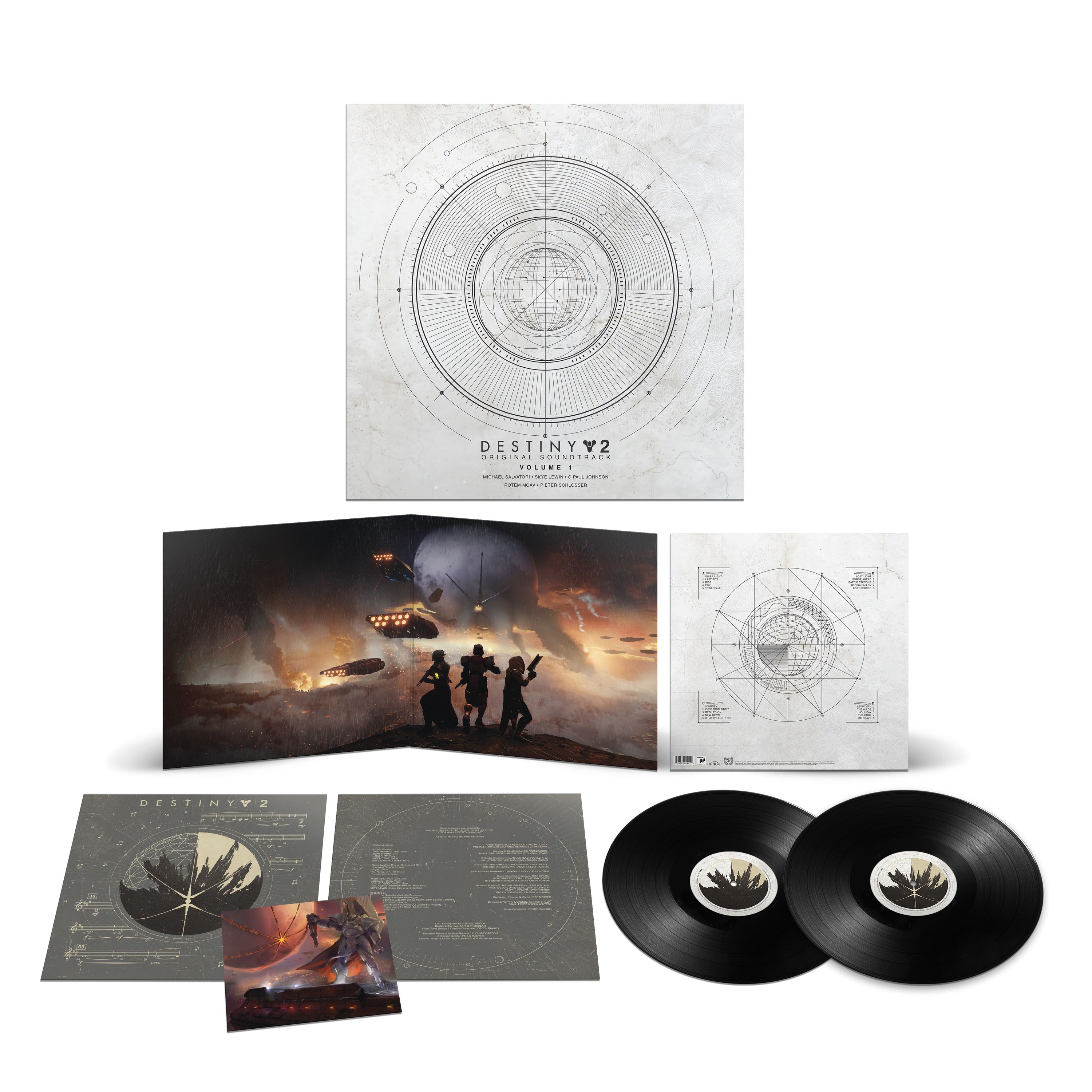 Vinyl Michael Salvatori, Skye Lewin, C. Paul Johnson, Rotem Moav, Peter Schlosser - Destiny 2 Volume 1 (Original Game Soundtrack)