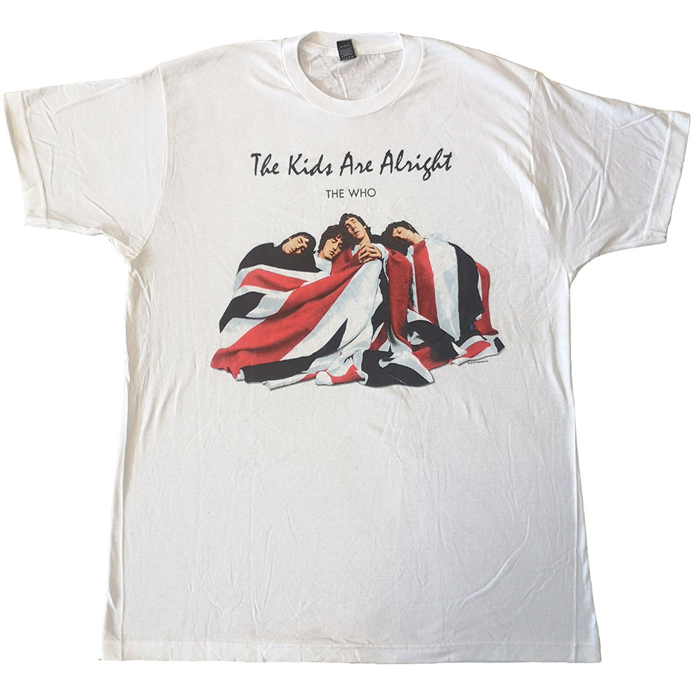 Tričko The Who - The Kids Are Alright, Unisex,Biela,XL