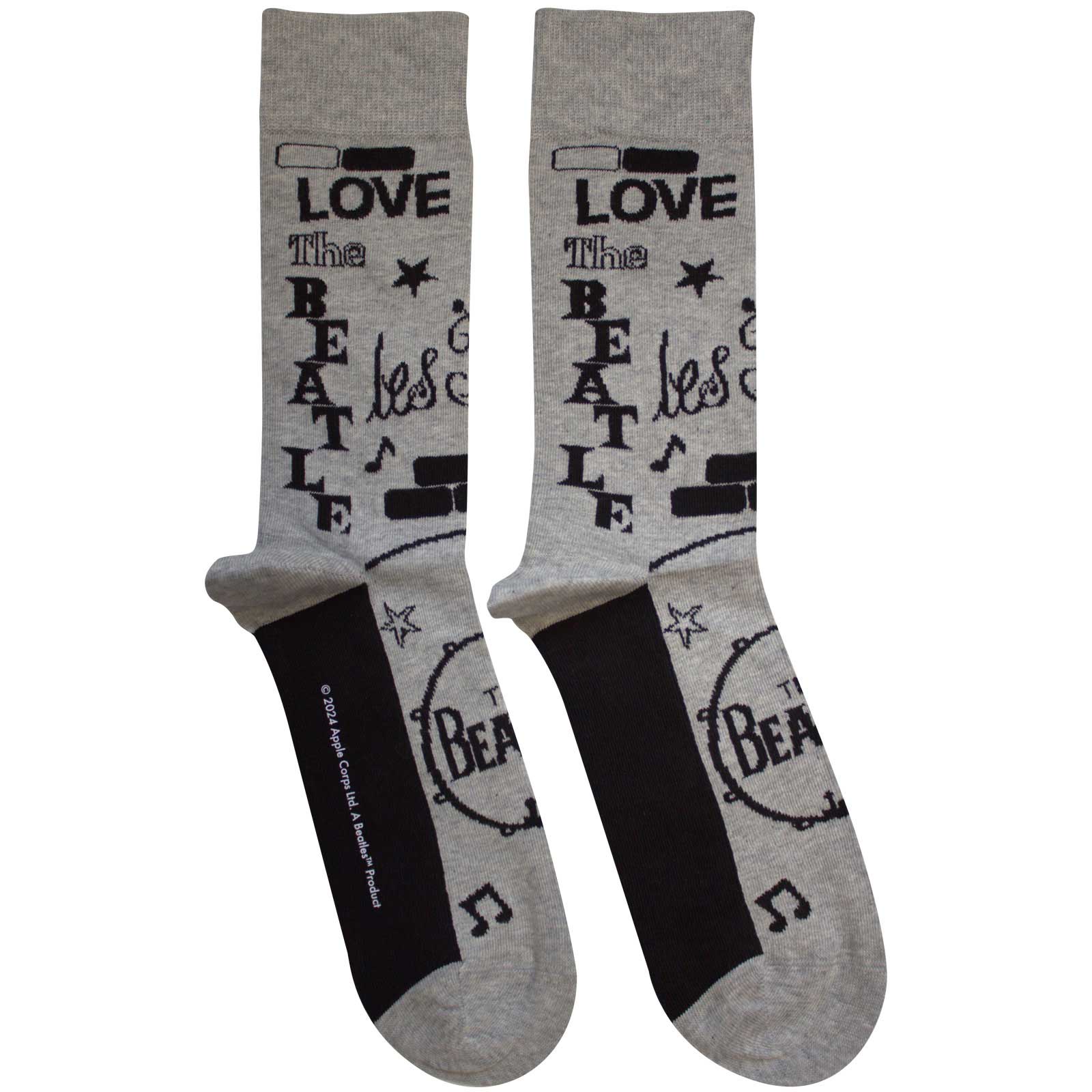 Ponožky The Beatles - Cavern, Unisex,Šedá,Univerzálna