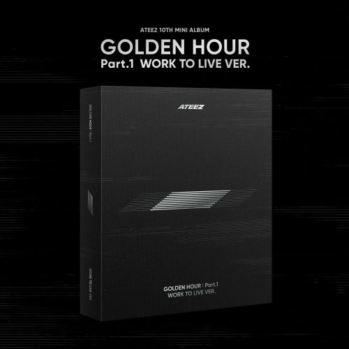 CD ATEEZ - Golden Hour Part.1 Work To Live Ver.