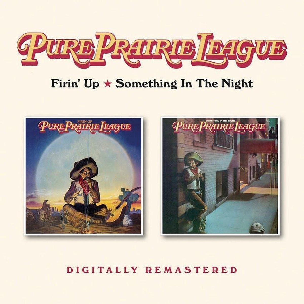 CD Pure Prairie League - FIRIN' UP/SOMETHING IN THE NIGHT