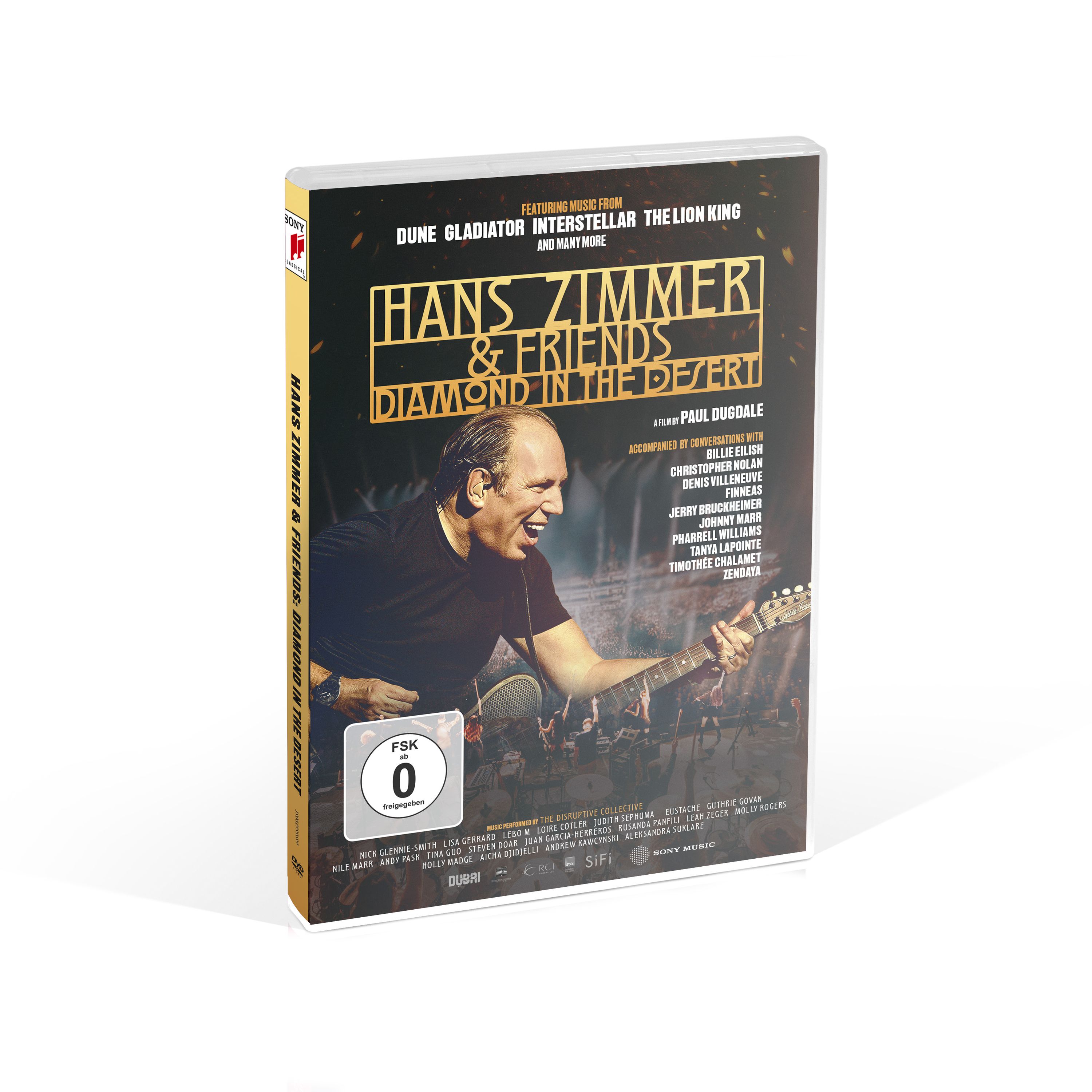 DVD Hans Zimmer - Hans Zimmer Live - Diamond In the Desert