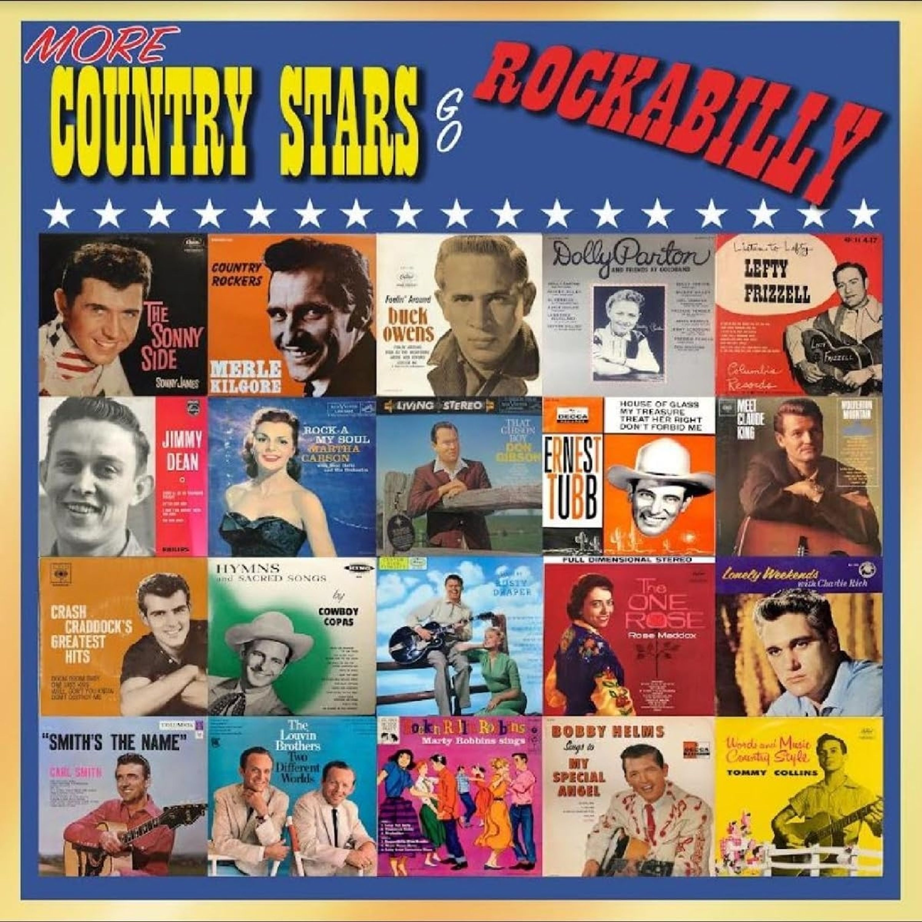 CD Rôzni umelci - More Country Stars Go Rockabilly