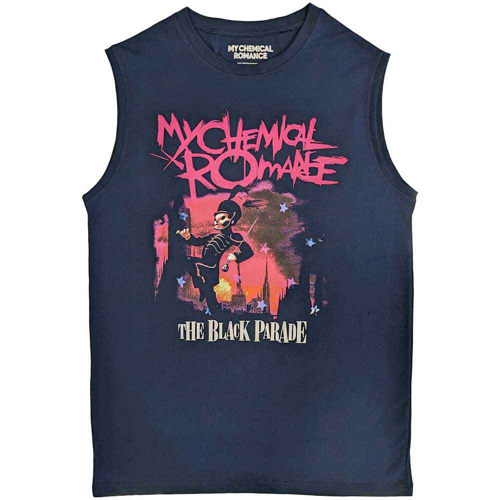 Tielko My Chemical Romance - March, Unisex,Modrá,XL
