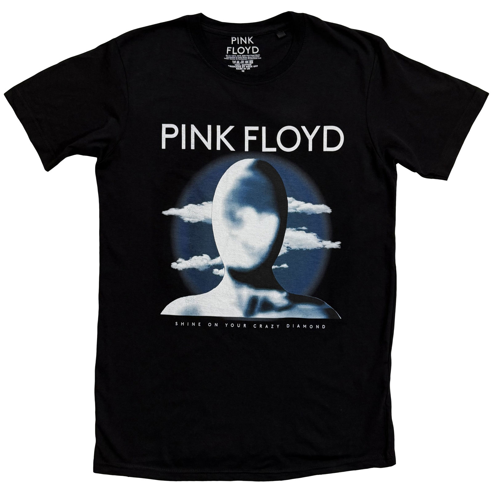 Tričko Pink Floyd - Clouds, Unisex,Čierna,XXL