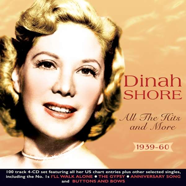 CD Dinah Shore - ALL THE HITS AND MORE 1939-60