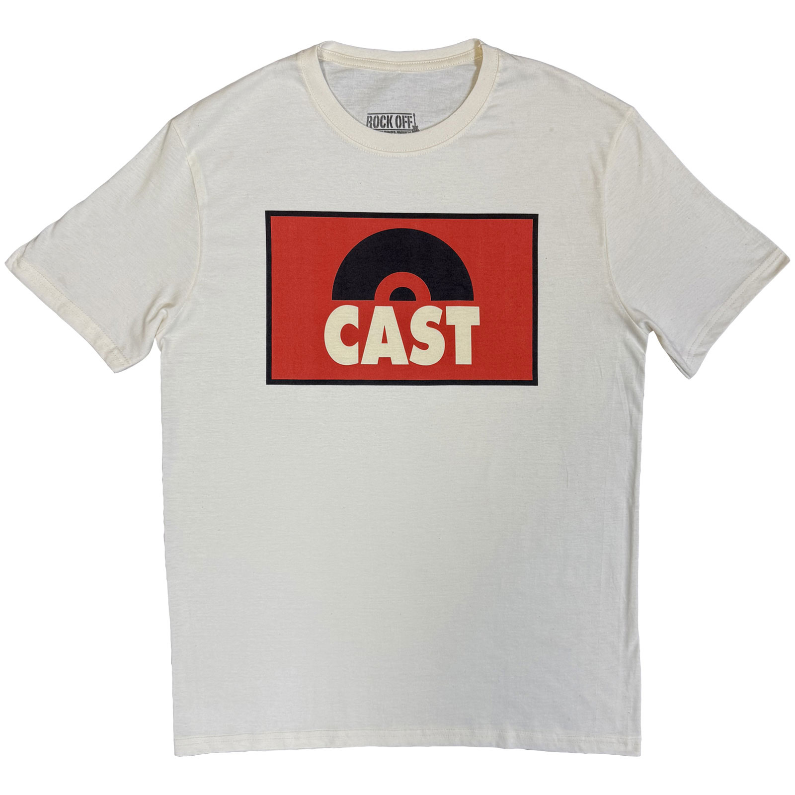 Tričko Cast - Square Logo Uni, Unisex,Natural,XXL
