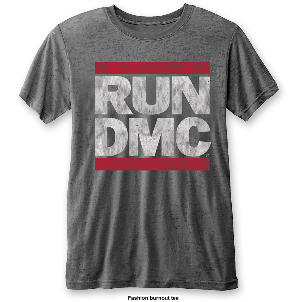 Tričko Run-DMC - DMC Logo, Unisex,Šedá,XXL