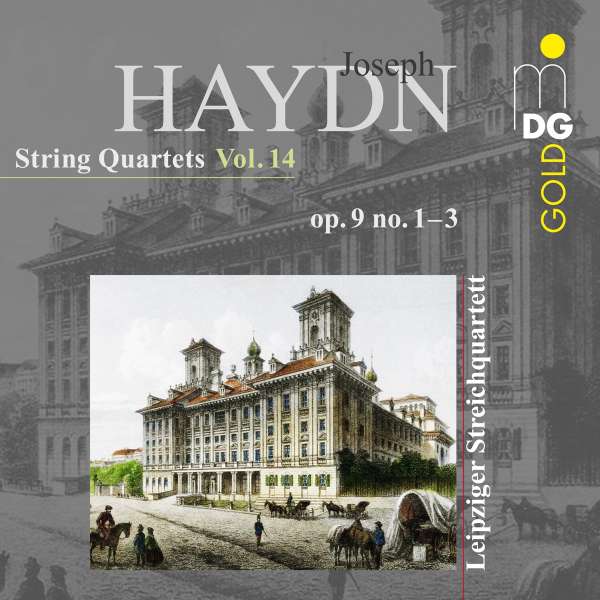 CD Leipziger Streichquartett - HAYDN: STRING QUARTETS VOL. 14 OP. 9 NO. 1-3