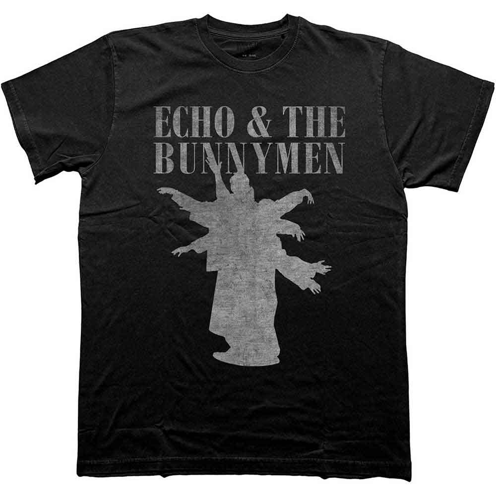 Tričko Echo & the Bunnymen - Silhouettes, Unisex,Čierna,XXL