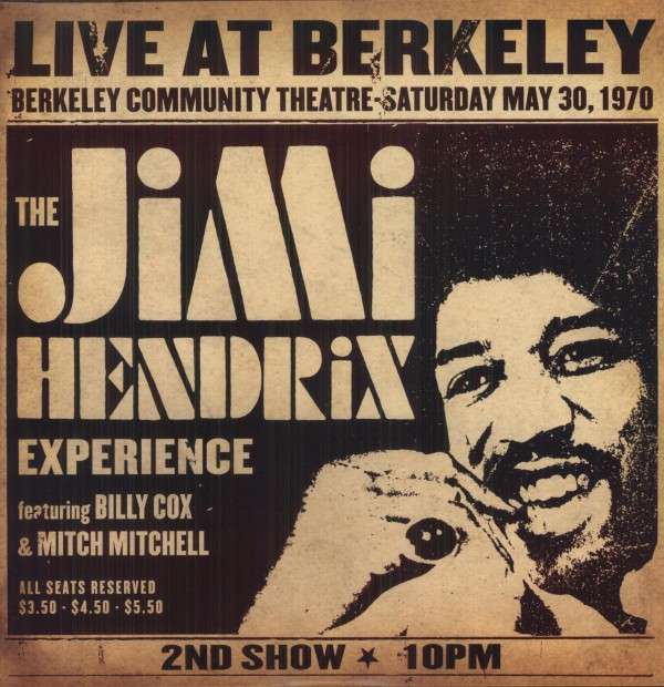 Vinyl The Jimi Hendrix Experience - Live At Berkeley