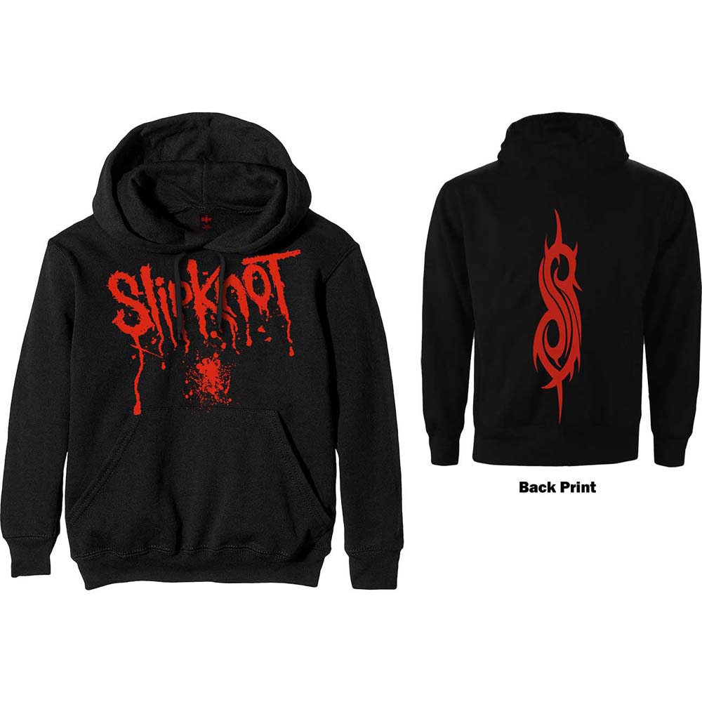 Mikina Slipknot - Splatter, Unisex,Čierna,XXL