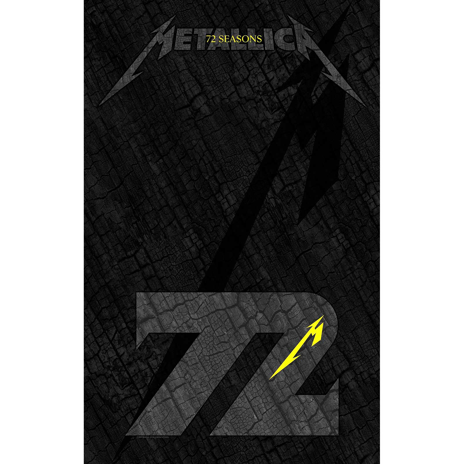 Plagát Metallica - Charred M72