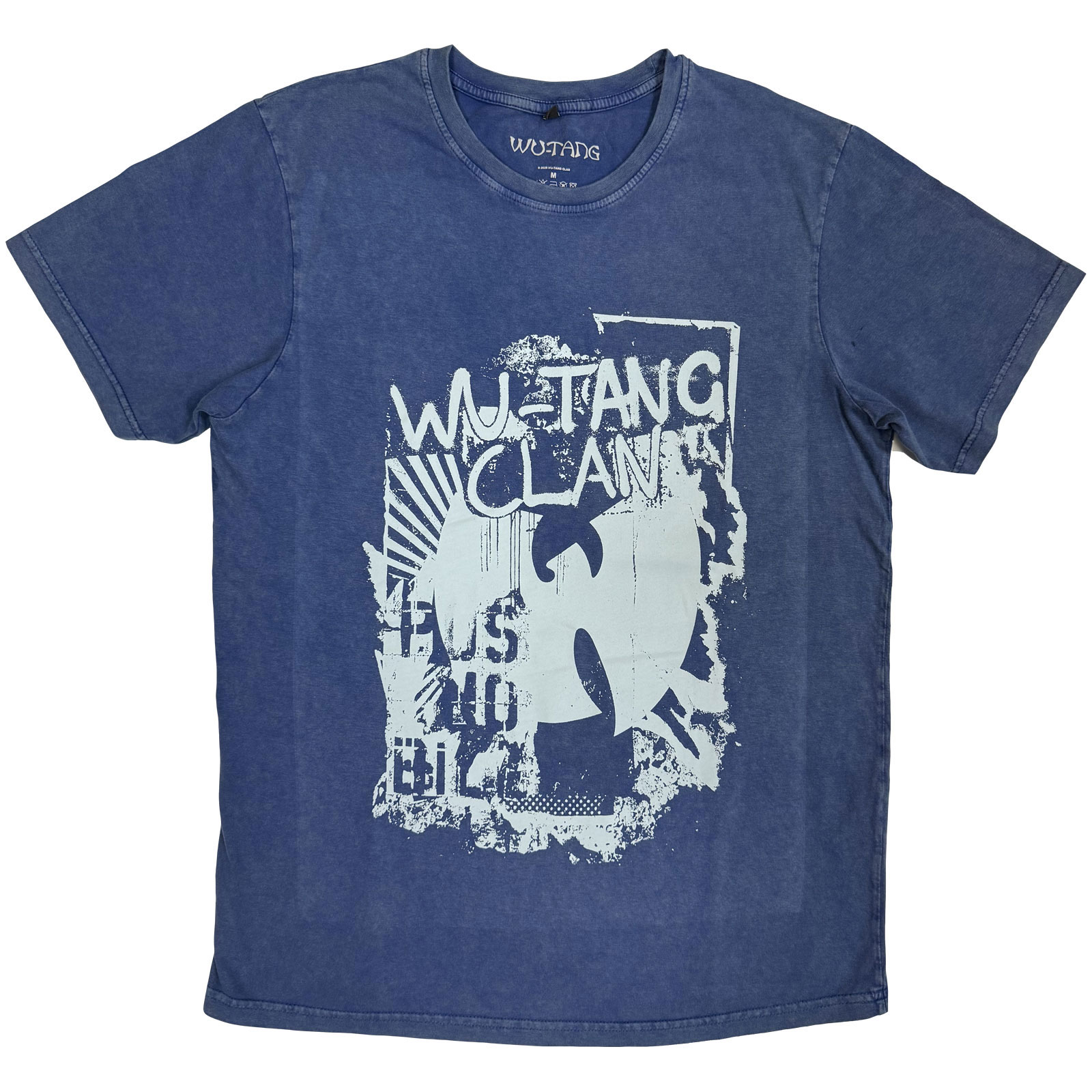 Tričko Wu-Tang Clan - Graffiti, Unisex,Modrá,XXL