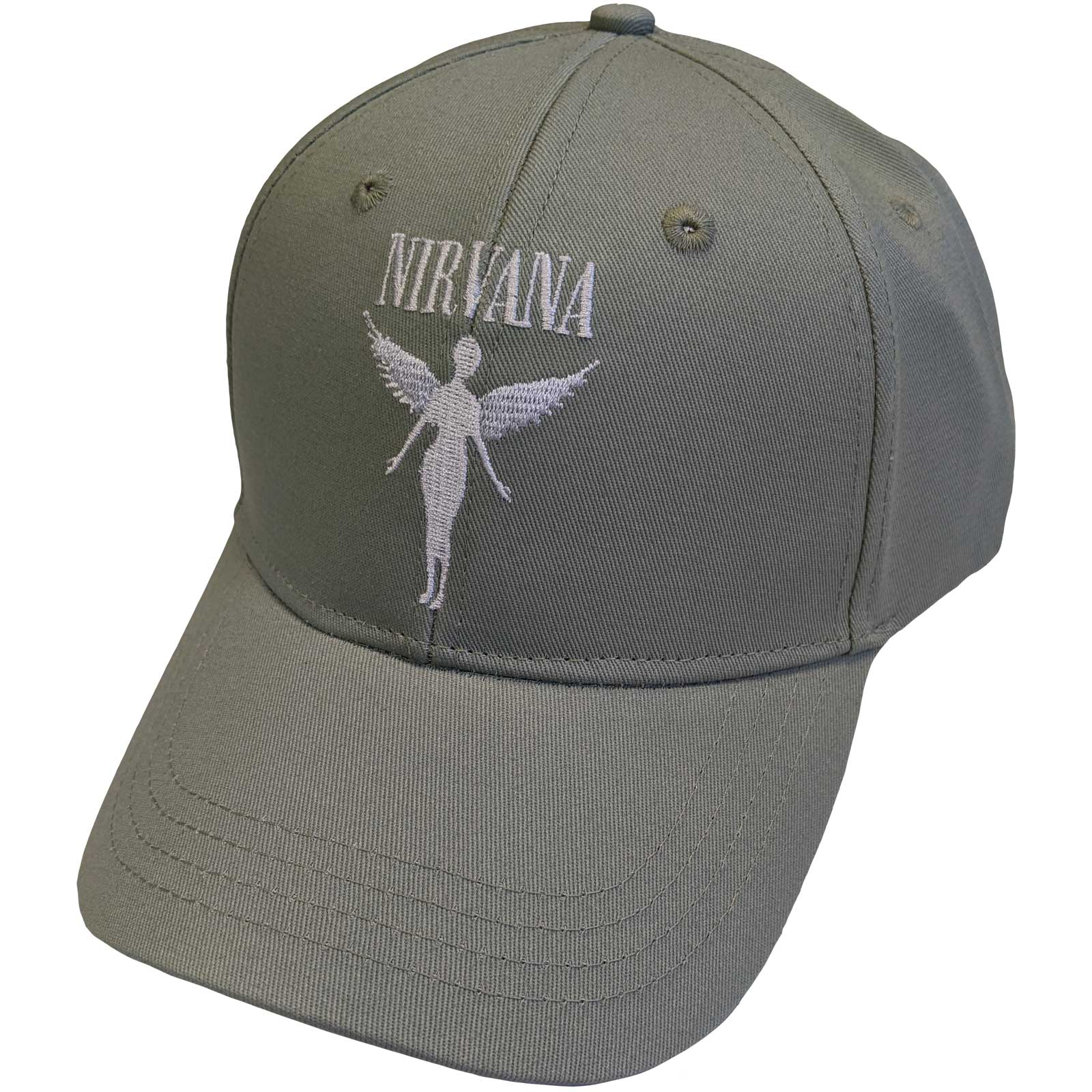 Šiltovka Nirvana - Angelic Mono, Unisex,Zelená,Univerzálna
