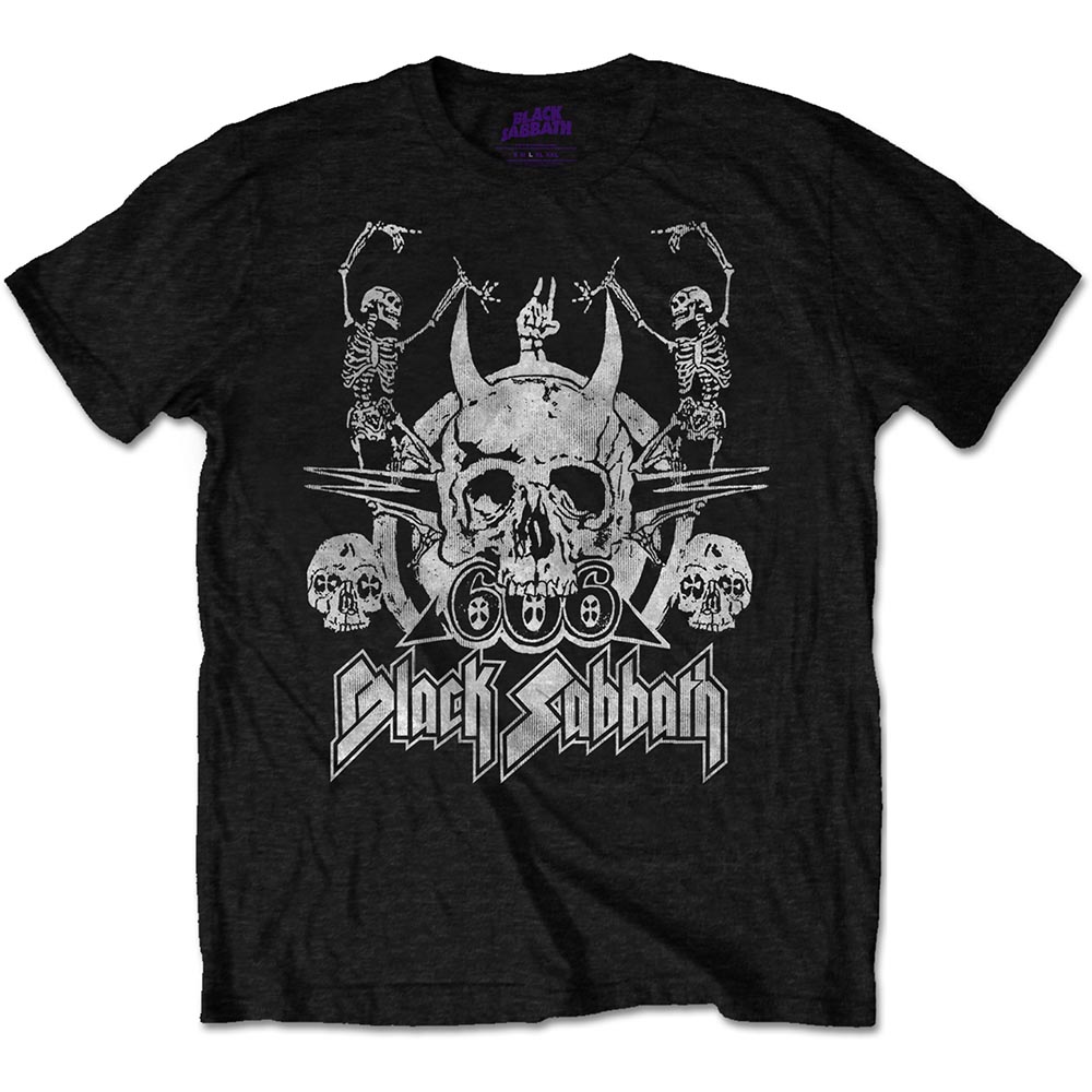 Tričko Black Sabbath - Dancing, Unisex,Čierna,XL