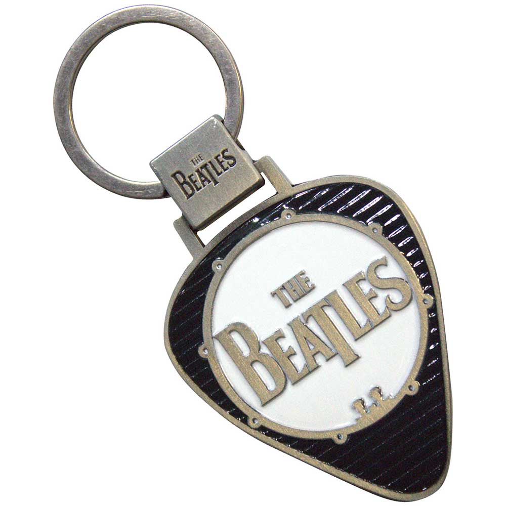 Kľúčenka The Beatles - Drum Logo Plectrum