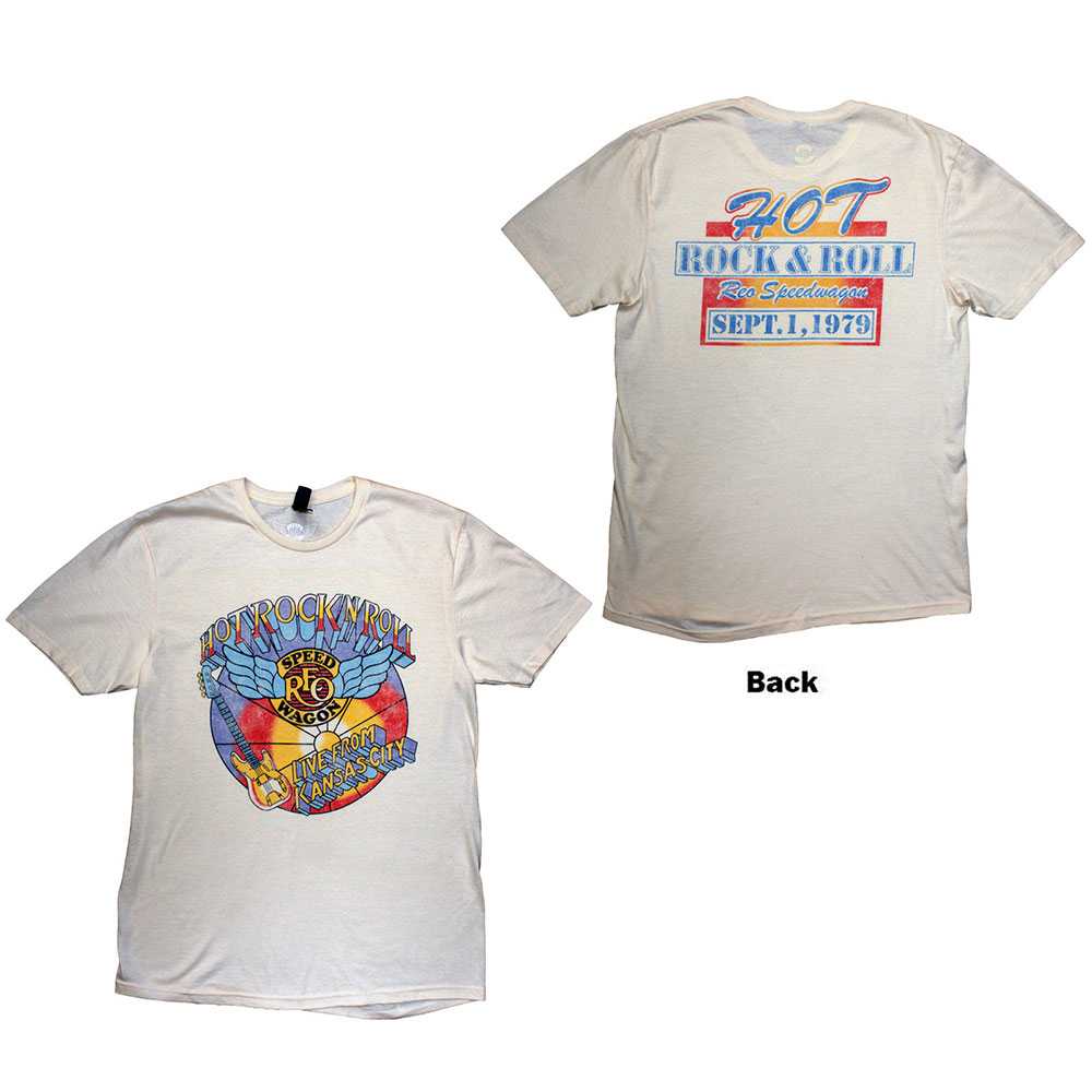 Tričko REO Speedwagon - Kansas, Unisex,Natural,XXL