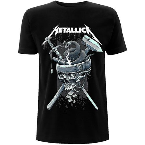 Tričko Metallica - History White Logo, Unisex,Čierna,XXL