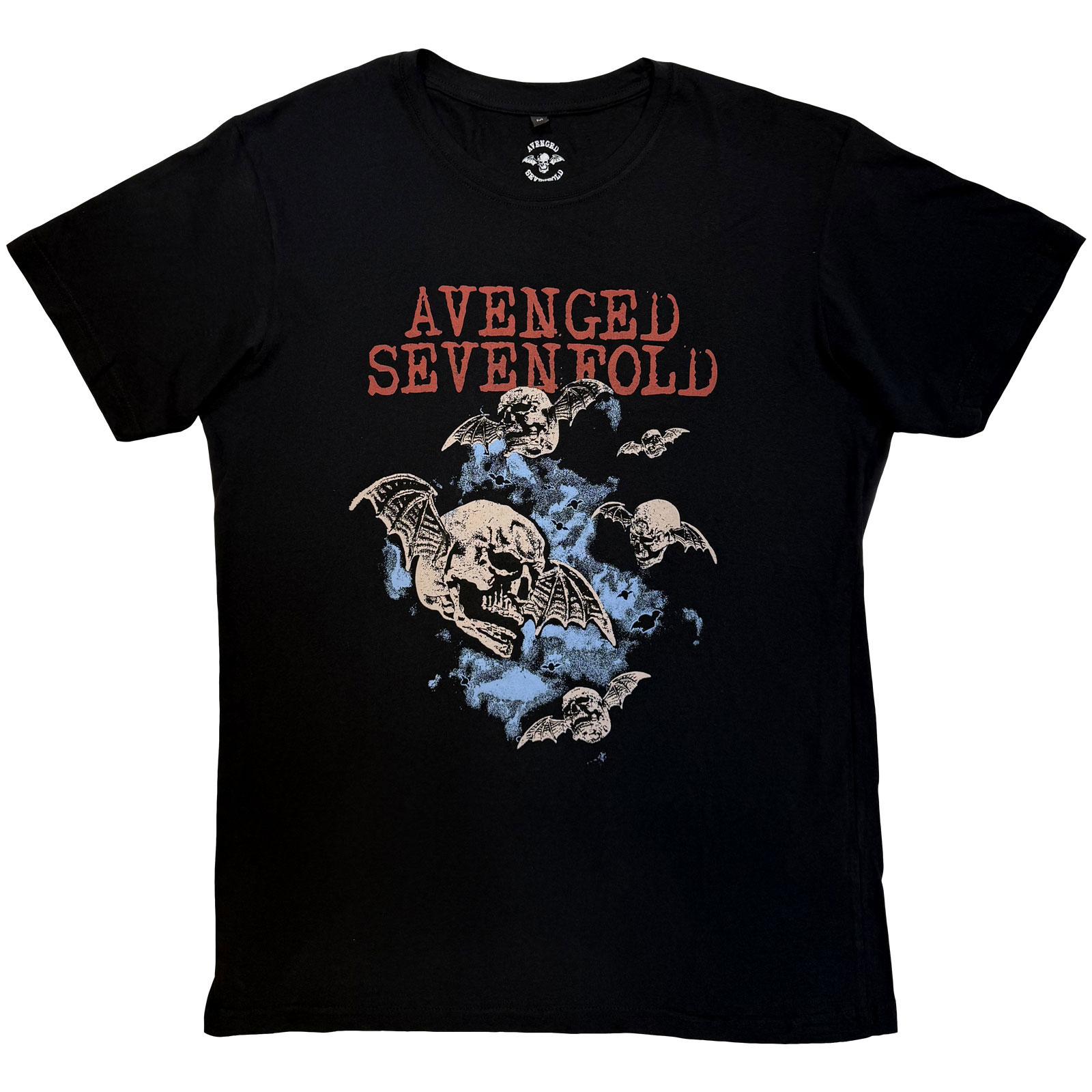Tričko Avenged Sevenfold - Night Bats, Unisex,Čierna,XXL