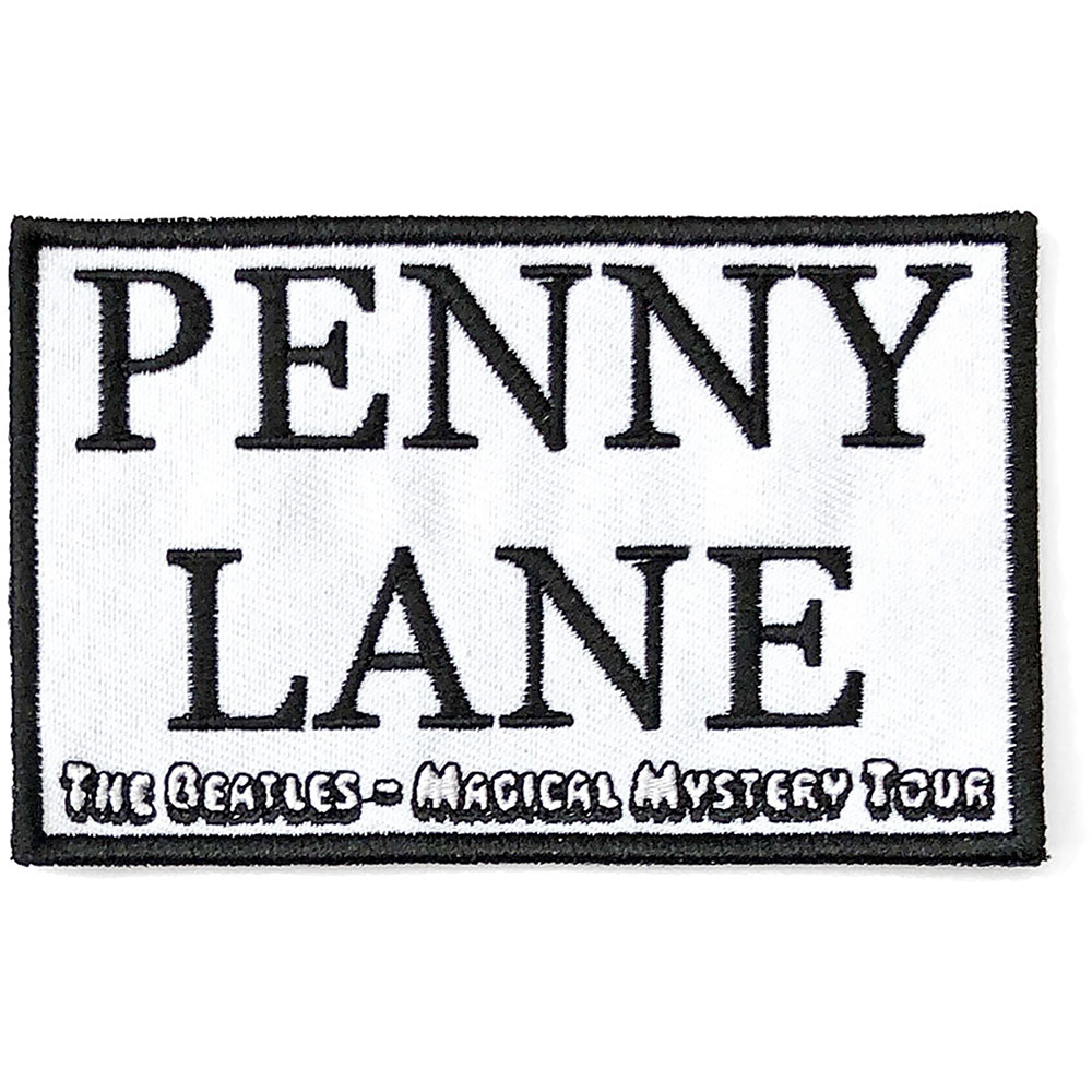 Nažehlovačka The Beatles - Penny Lane White