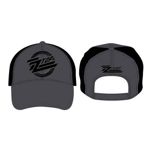 Šiltovka ZZ Top - Circle Logo, Unisex,Šedá,Univerzálna