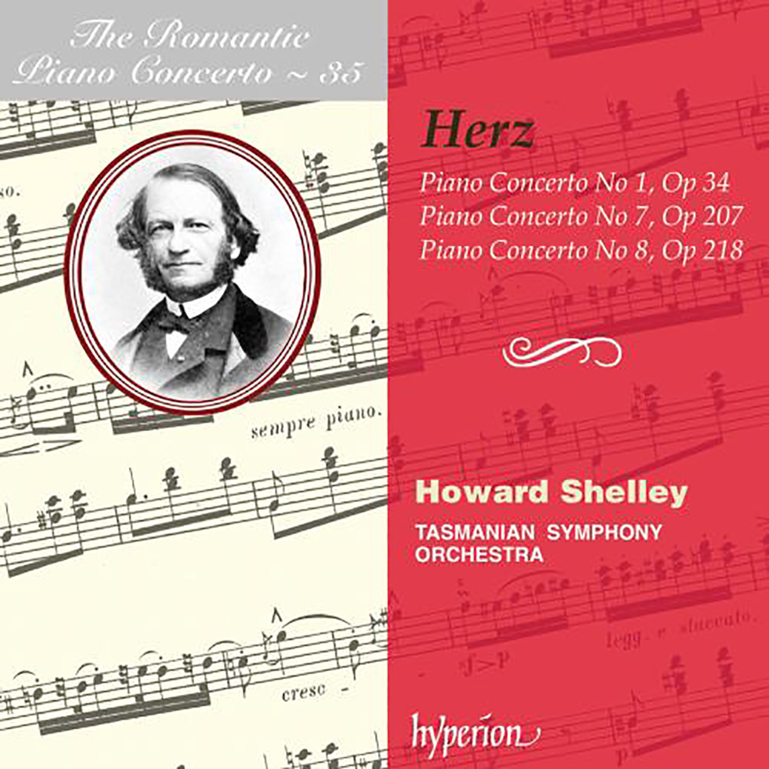 CD Howard Shelley - HERZ: PIANO CONCERTOS NOS. 1, 7 & 8 (HYPERION ROMA