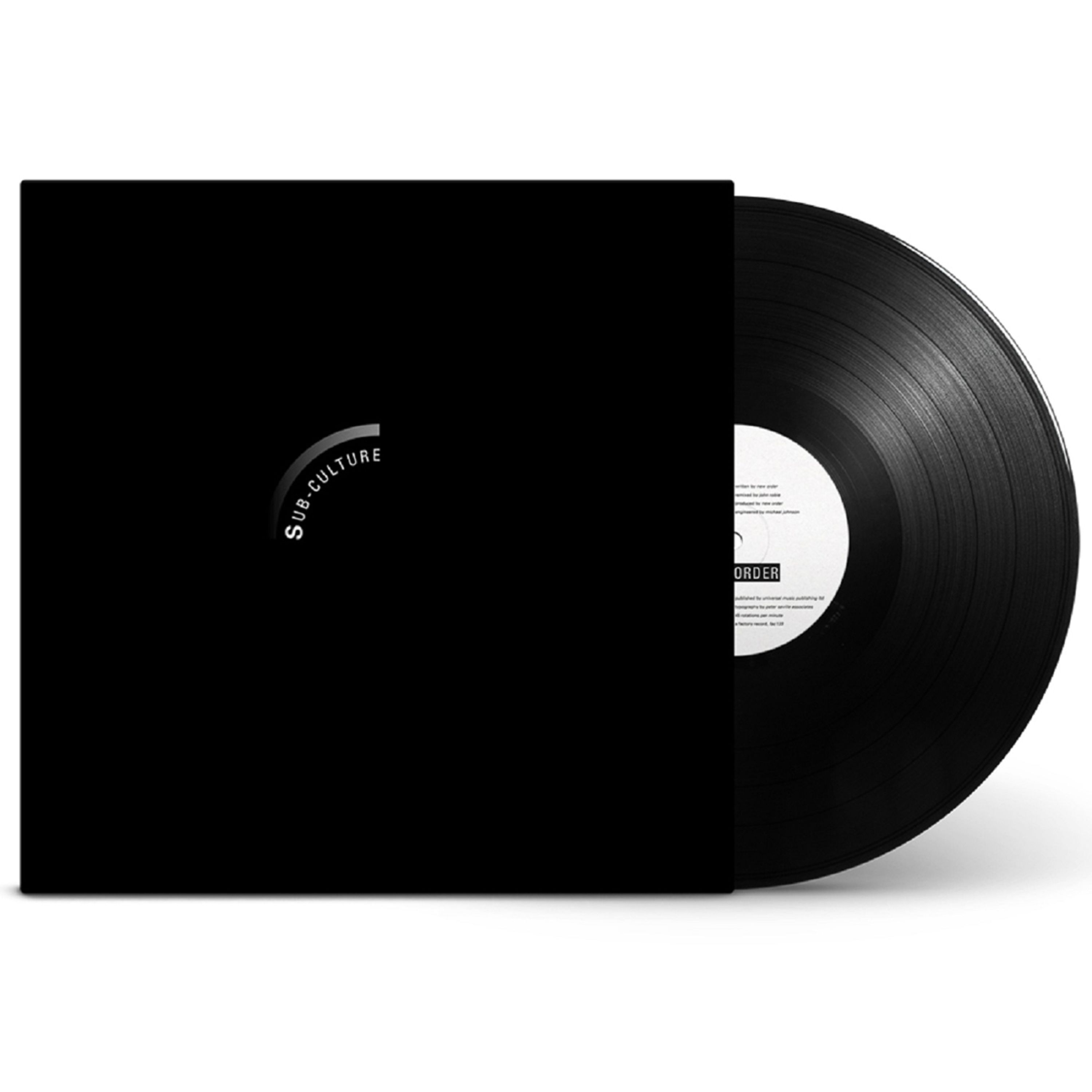 Vinyl New Order - SUB-CULTURE