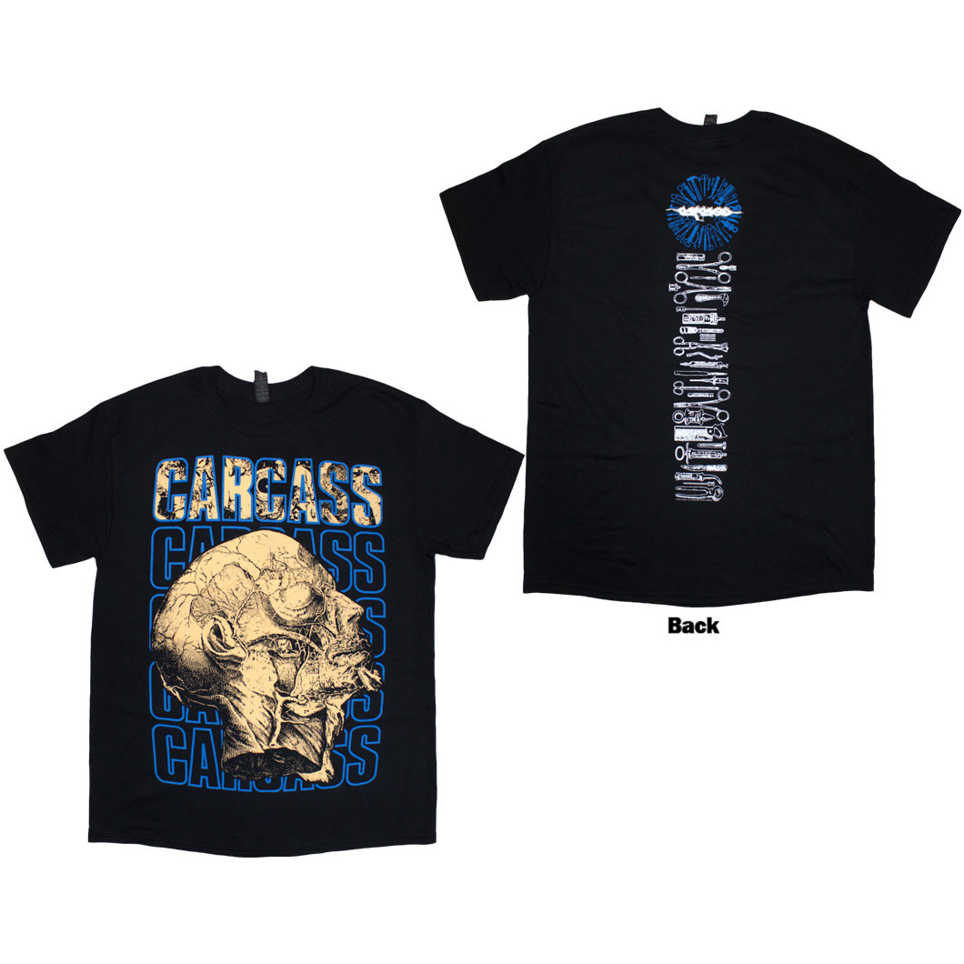 Tričko Carcass - Necro Head, Unisex,Čierna,XXL