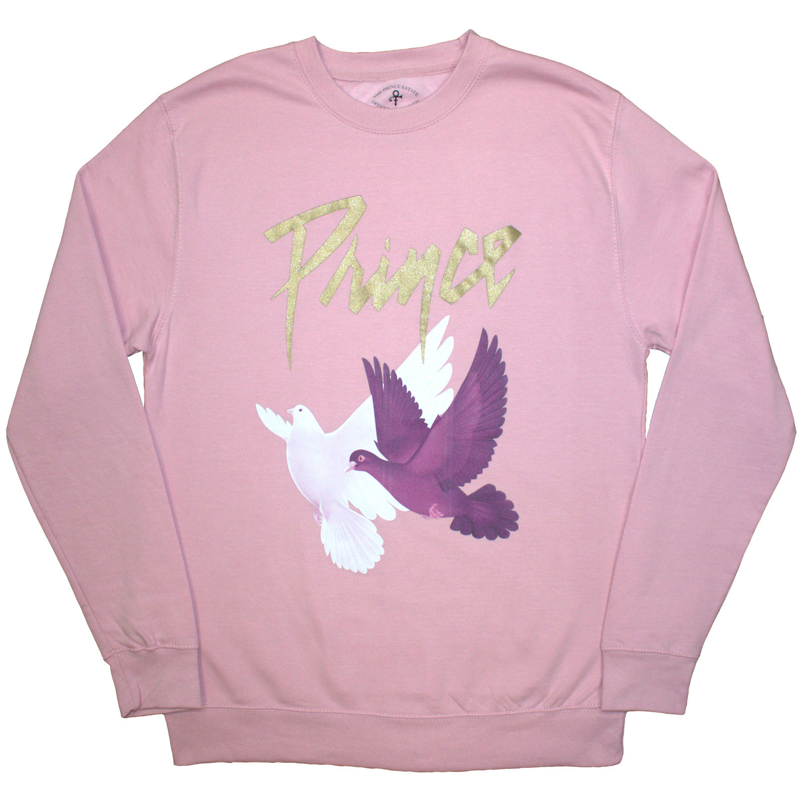 Crewneck Prince - Doves, Unisex,Ružová,XL