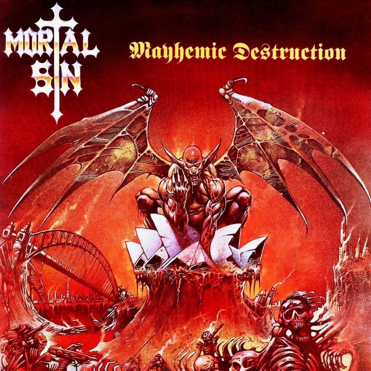 Vinyl Mortal Sin - MAYHEMIC DESTRUCTION