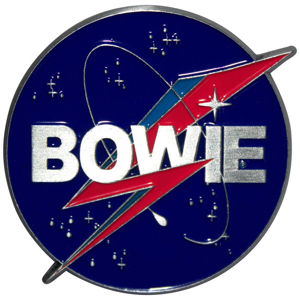 Odznak David Bowie - NASA