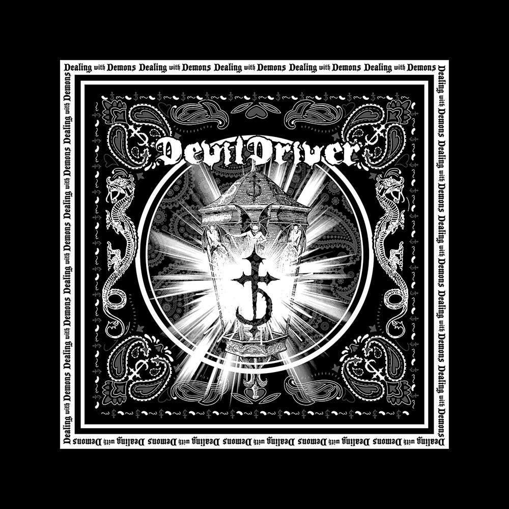 Šatka DevilDriver - Lantern, Unisex,Čierna,Univerzálna