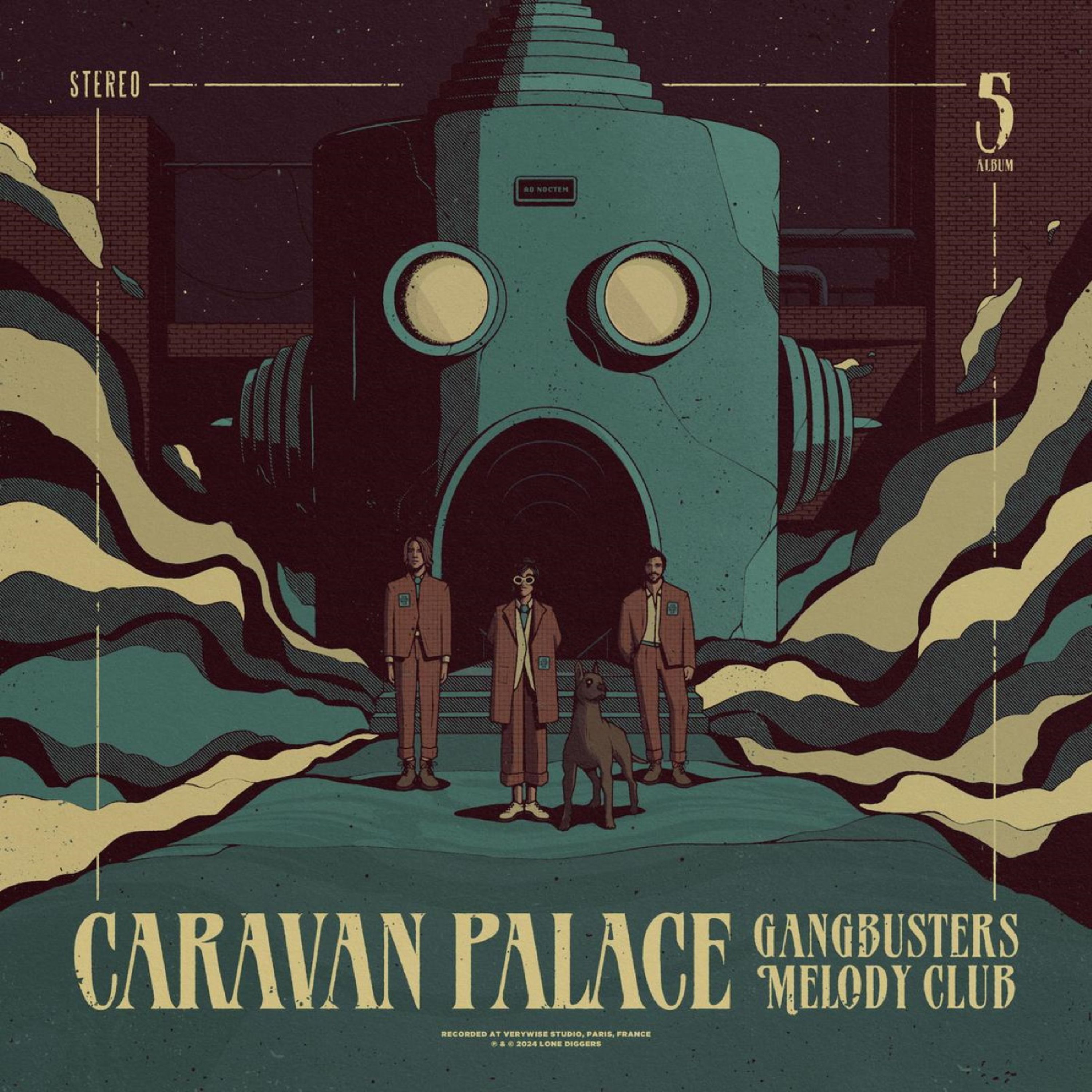 CD Caravan Palace - GANGBUSTERS MELODY CLUB