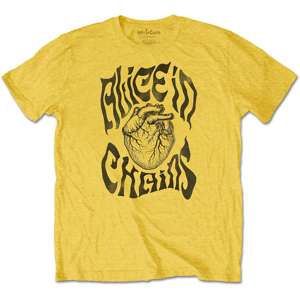 Tričko Alice In Chains - Transplant, Unisex,Žltá,XXL