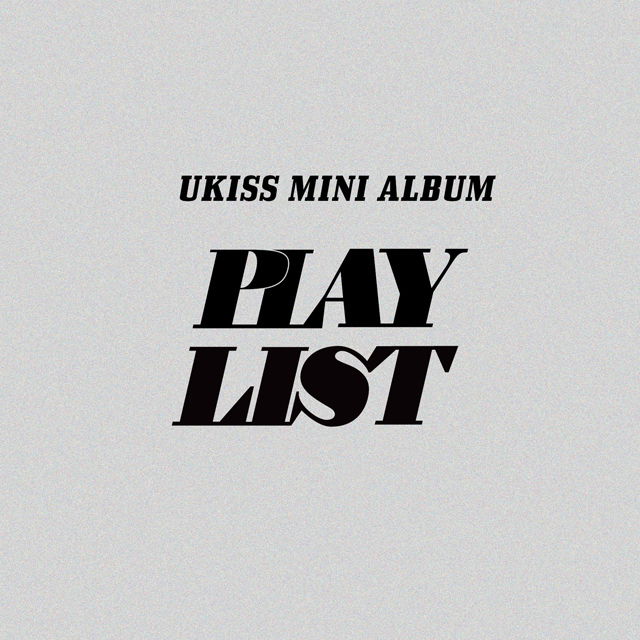CD U-KISS - Play List