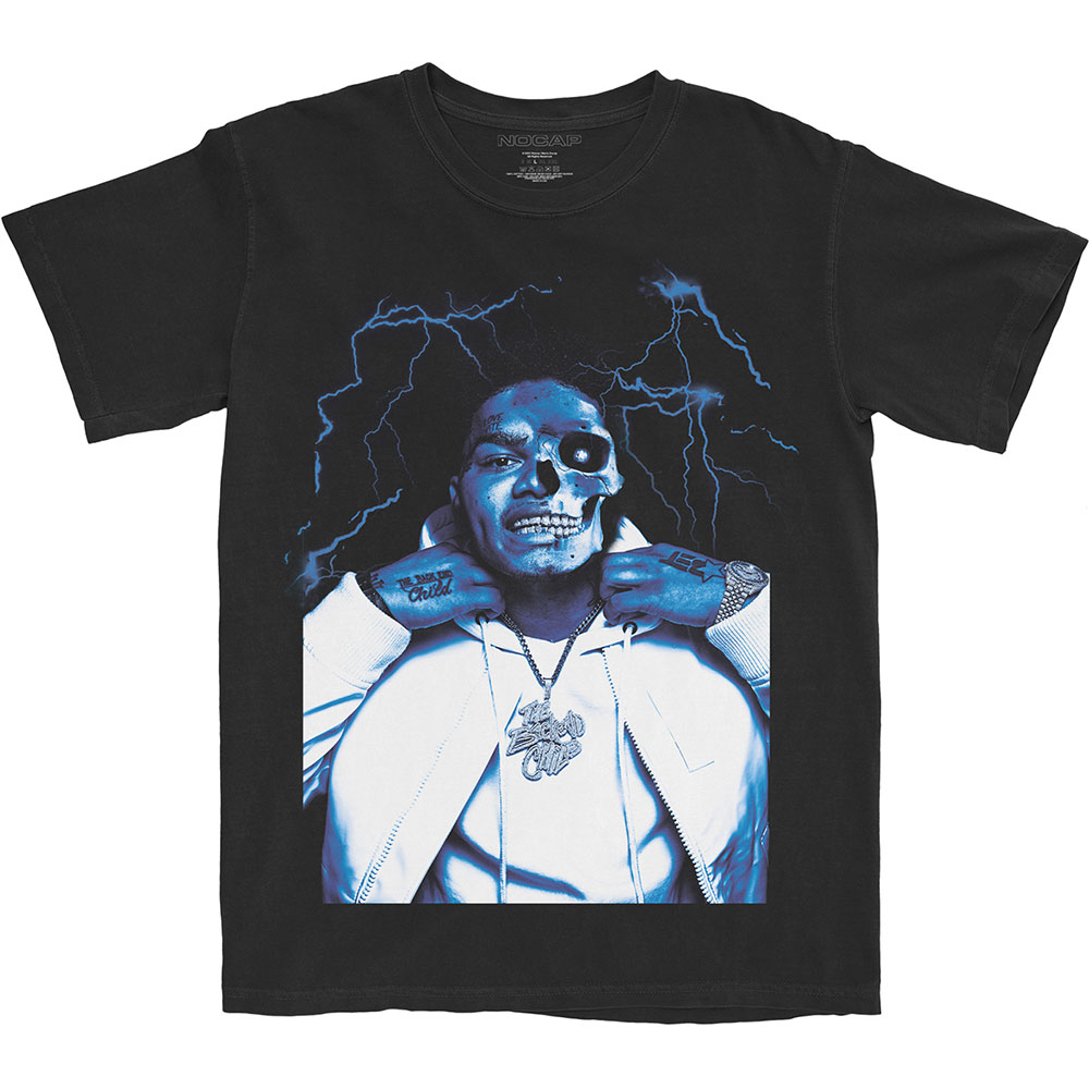 Tričko NoCap - Half Skele, Unisex,Čierna,XXL