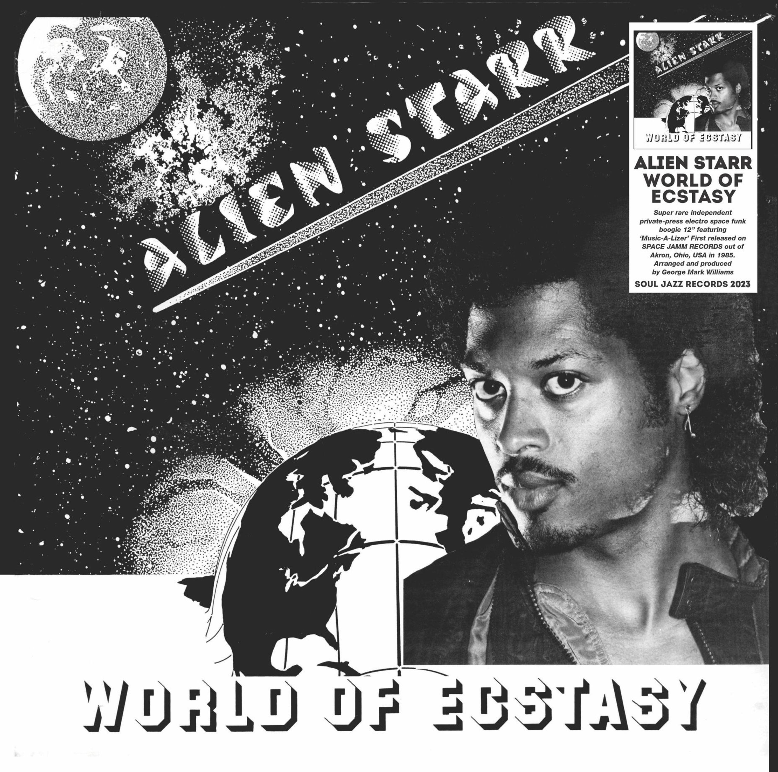 Vinyl Alien Starr - WORLD OF ECSTASY